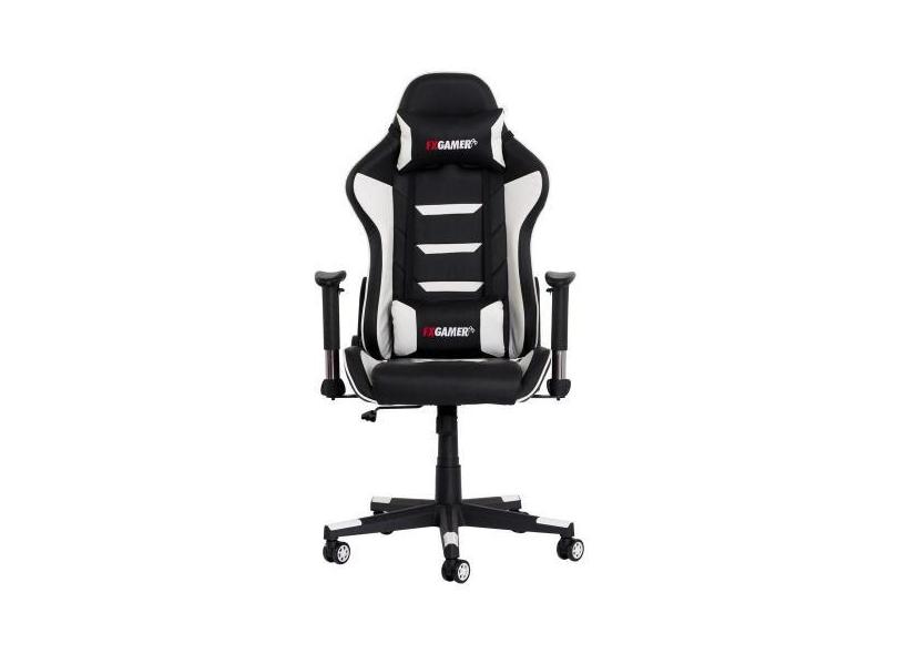 Cadeira Gamer Racer - Preto E Branco - Aj.Imp