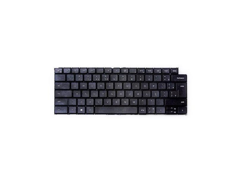 Teclado para Notebook bringIT compatível com Dell Latitude 3420 ABNT2,