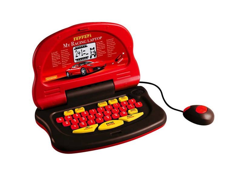 Laptop Infantil Ferrari 48 Atividades Candide 4285
