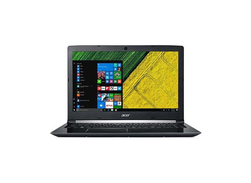 Notebook Acer Aspire 5 Intel Core i5 7200U 7ª Geração 8 GB de RAM 480.0 GB 15.6 " Windows 10 A515-51-51UX