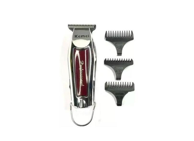Máquina Corte Detalhe Barba Kemei Km9163 110/220