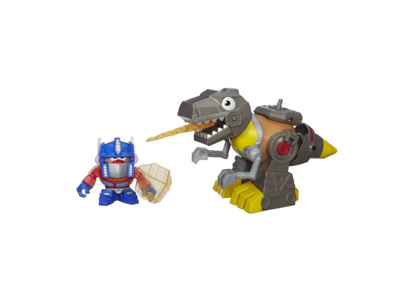 Boneco Senhor Cabeça de Batata Grimlock Transformers Rescue Bots A7816 - Hasbro