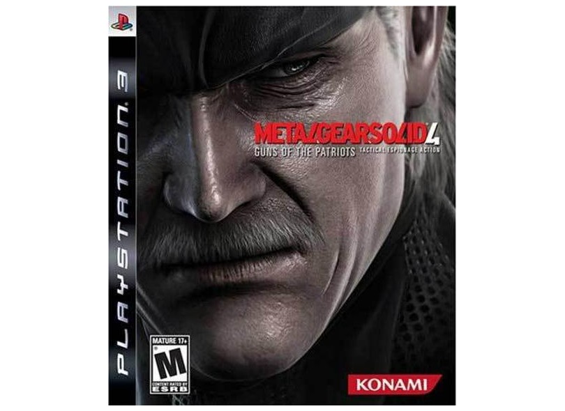 Jogo Metal Gear Solid 4: Guns of the Patriots Konami PS3