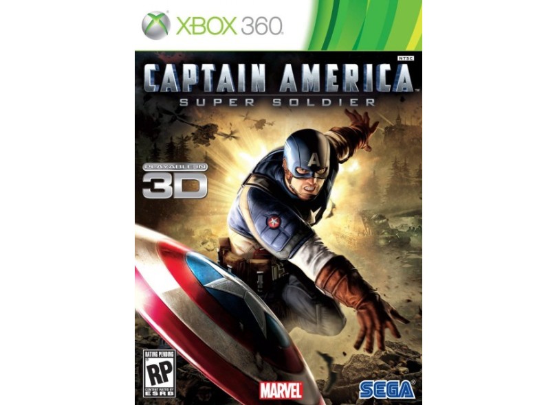 Jogo Captain America Super Soldier Sega Xbox 360