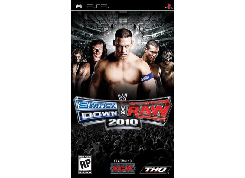 Jogo WWE SmackDown vs. Raw 2010 THQ PSP