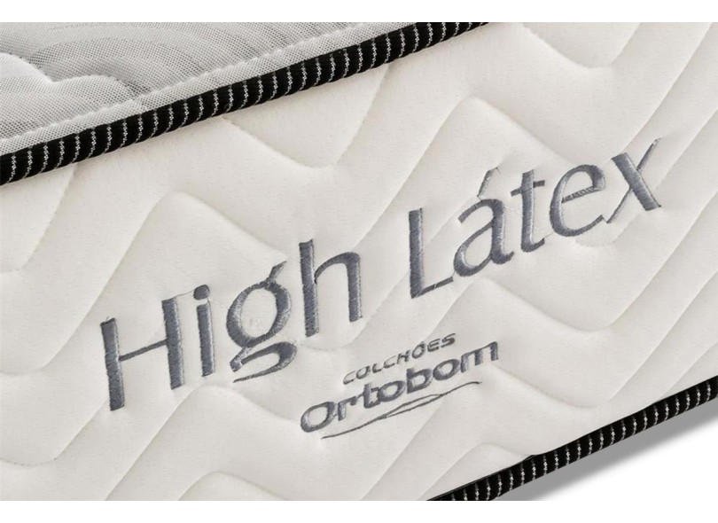 Colchão Casal Espuma Ortobom D45 High Látex 138 x 30 x 188 cm