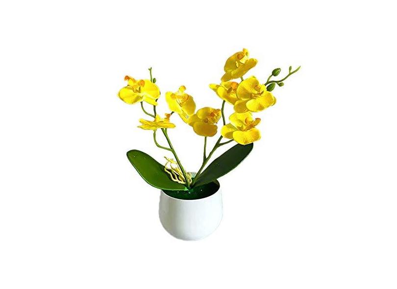heave Arranjo de flores artificiais com vaso , flores falsas decorativas  para decoração de casa, quarto, escritório, mesa, em Promoção é no Buscapé