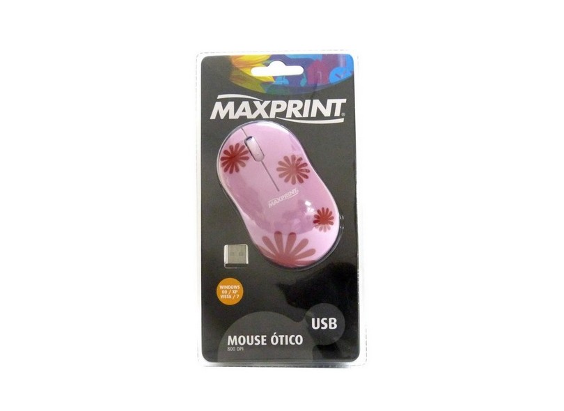 Mouse Óptico 60752-1 - Maxprint