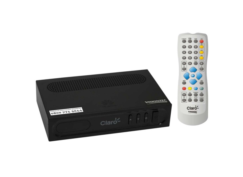 Receptor de TV Digital USB Claro TV Livre DS222 Visiontec