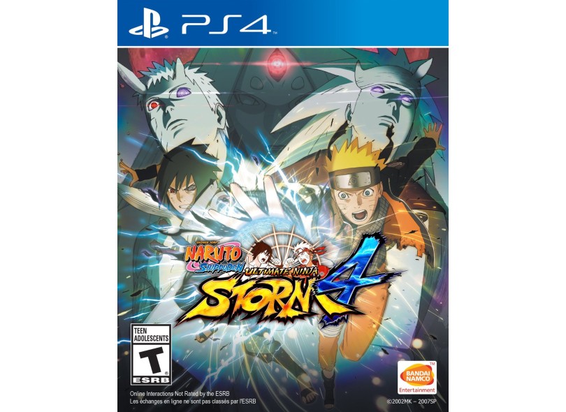 Jogo Naruto Shippuden Ultimate Ninja Storm 4 PS4 Bandai Namco com