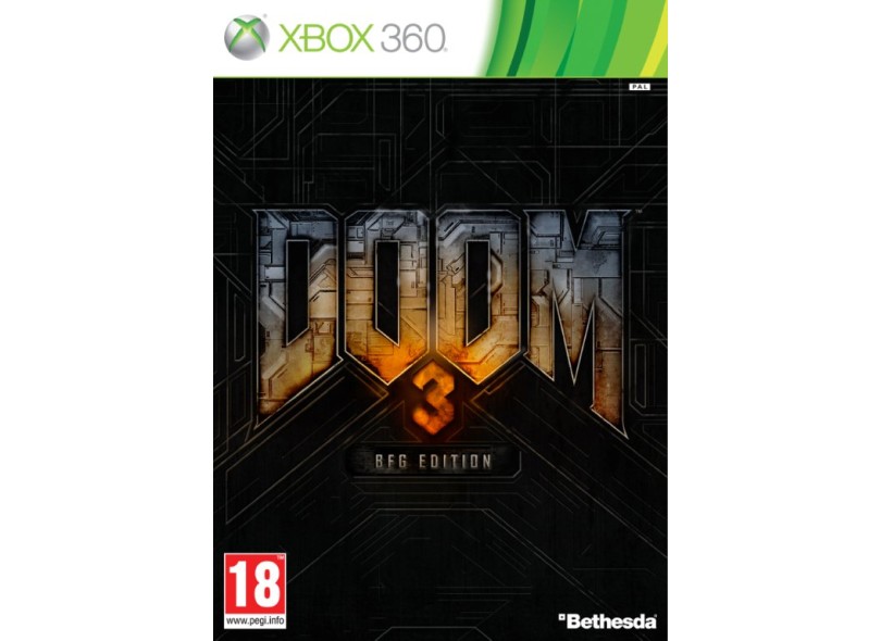 Jogo doom 3 bfg edition xbox 360 bethesda softworks