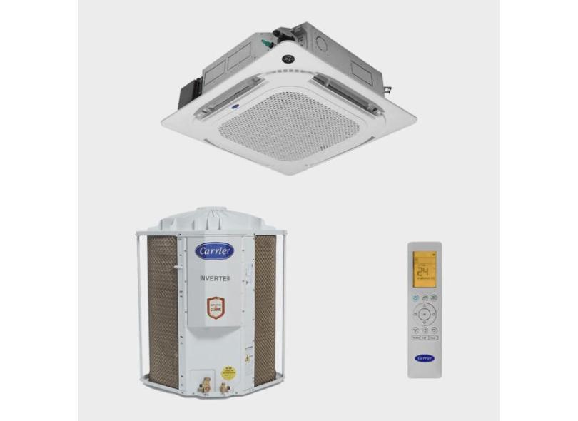 Ar Condicionado Cassete Carrier 4 Via Inverter 36.000 btu Frio 220v R-32