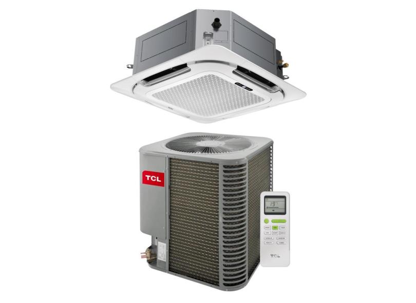 Ar Condicionado Split Cassete Inverter tcl 36000 BTU/h 4 Vias Frio TAC36CSGCTINV – 220 Volts