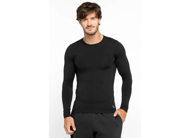 camiseta manga longa sport