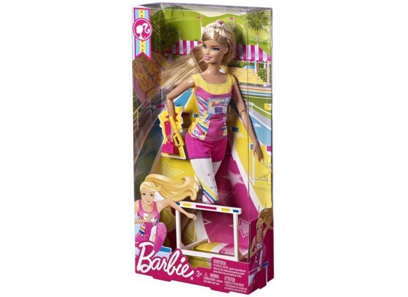 Boneca Barbie Quero ser Corredora Mattel