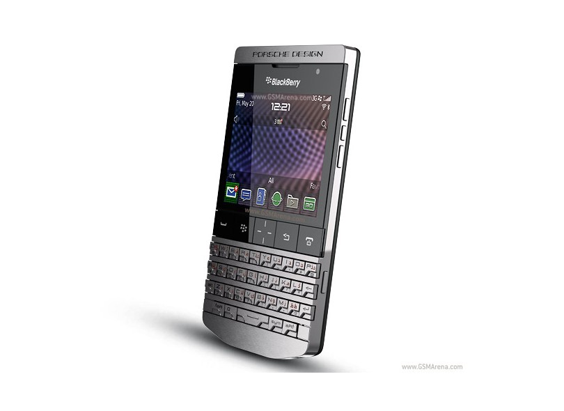 Smartphone Blackberry Porsche Design P9981 5,0 Megapixels BlackBerry OS 7.0 Desbloqueado