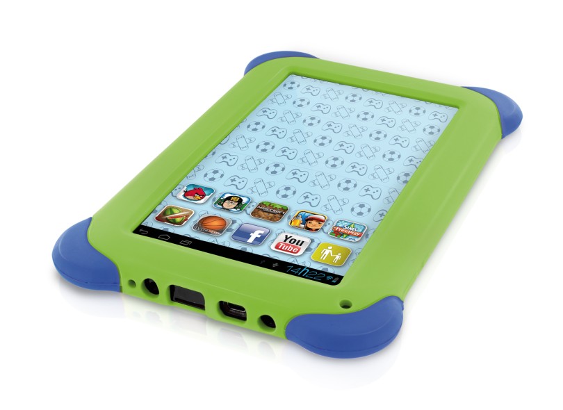Tablet Multilaser Kid Pad 4 GB 7" Wi-Fi Android 4.0 (Ice Cream Sandwich) NB047