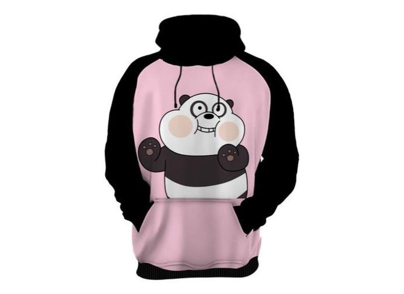 Moletom Panda - Urso Blusa Casaco Kawaii Desenho