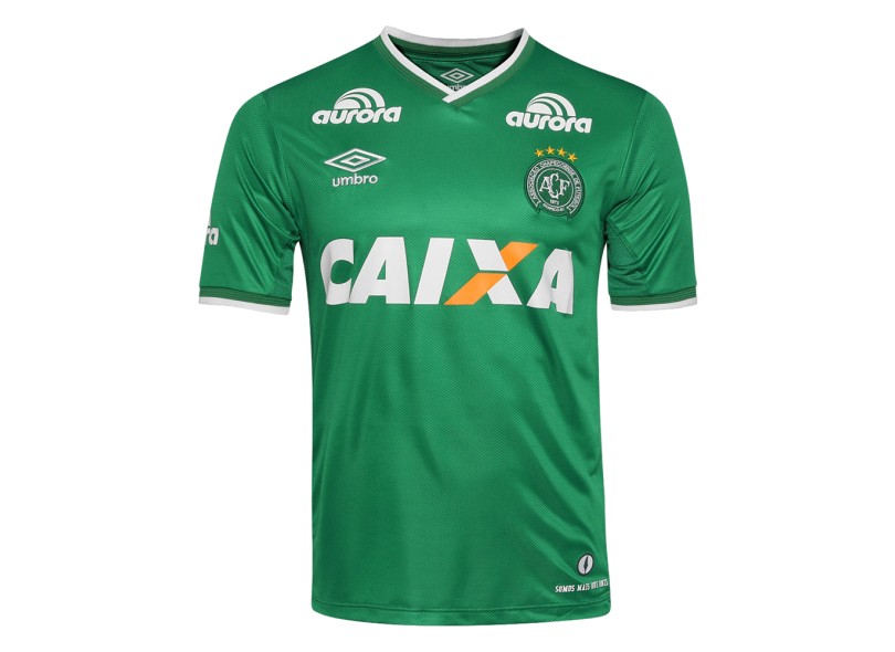 Camisa Jogo Chapecoense I 2014 com Número Umbro
