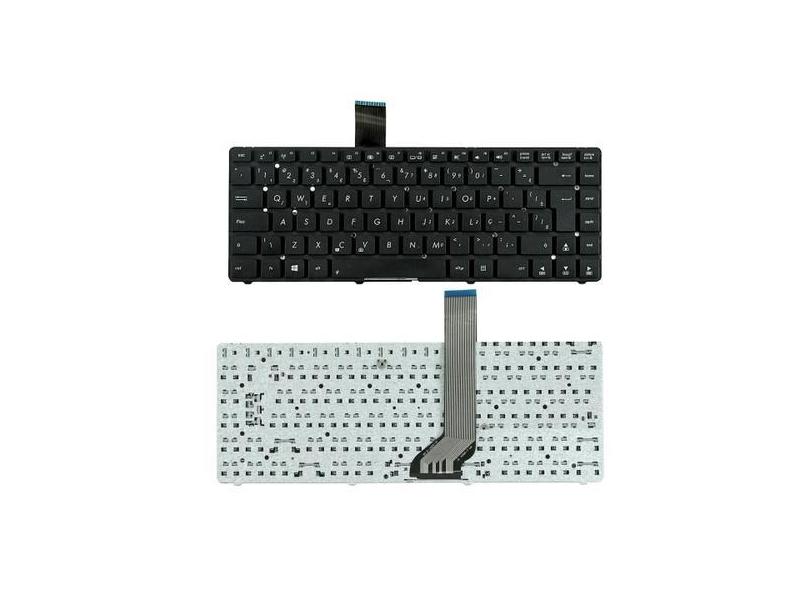 Teclado Para Notebook Asus K45 K45a A85 F45 R400 U44 Cor Preto  Abnt2