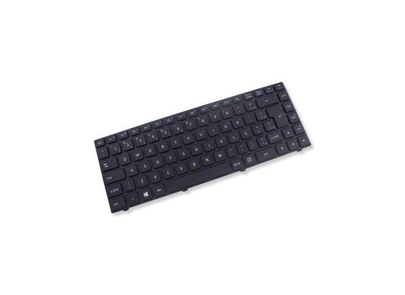 Teclado para Notebook bringIT compatível com Positivo Part Number 1108