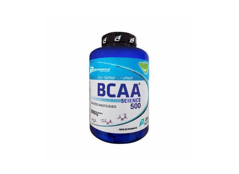 Bcaa 500 Mg Limão Mastigável Performance Nutrition 100 Tabs em Promoção ...