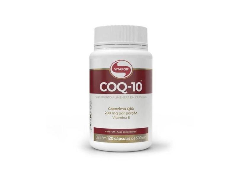 Coenzima Q10 - 120 Cap (200Mg P/ Porção) - Vitafor, Oferta Relâmpago.