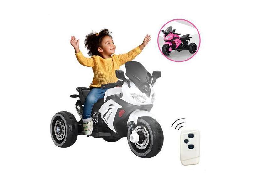 Mini Moto Elétrica Infantil Triciclo Motinha Passeio Brinquedo Bateria