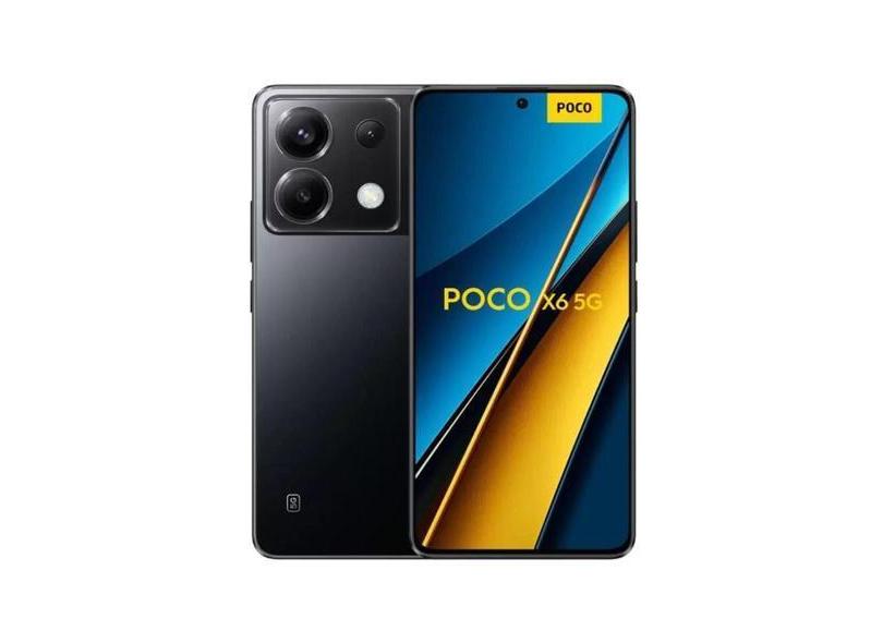 Smartphone X6 PRETO 5G 256GB  12GB Ram  - Xiaomi