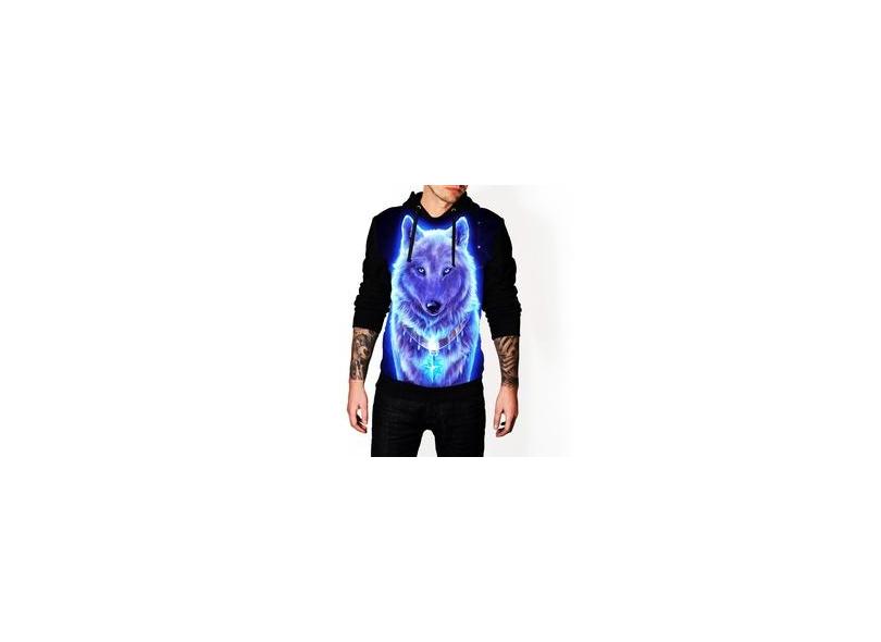 blusa neon de frio