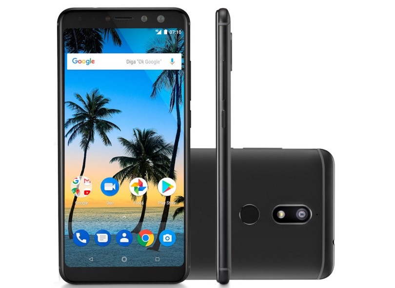 Smartphone Multilaser MS80 64GB 16 MP Android 7.1 (Nougat)