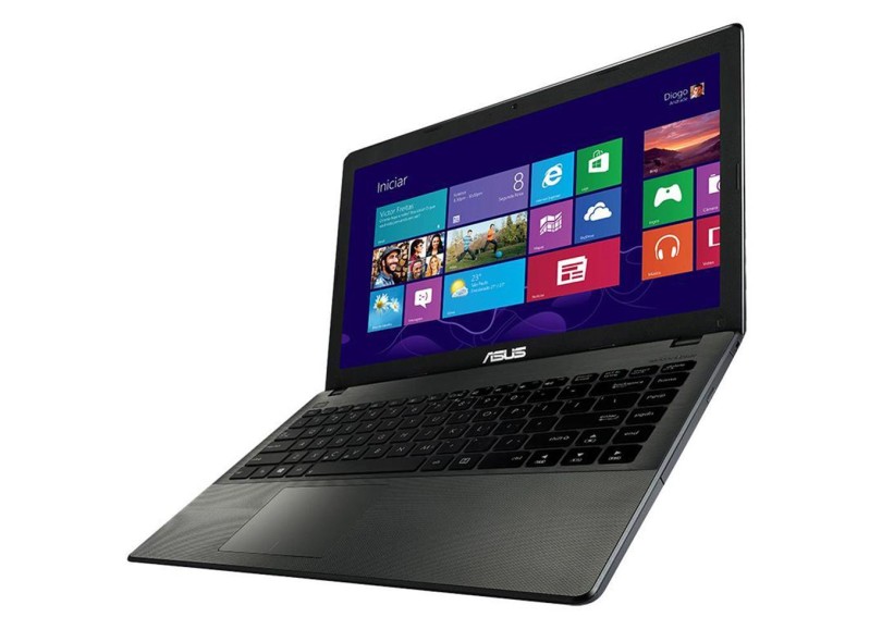 Notebook Asus Intel Celeron 1007U 2 GB de RAM HD 320 GB LED 14" Windows 8 X451CA-BRAL-VX050H
