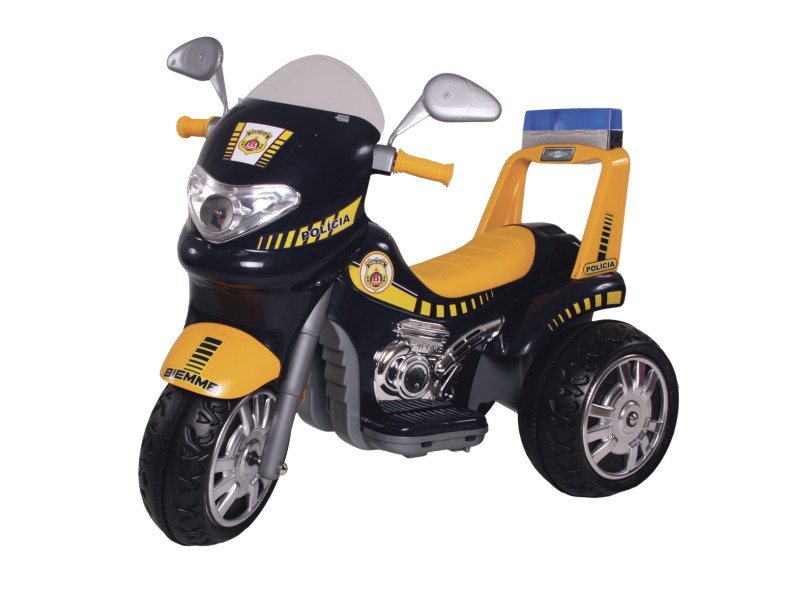 Moto Eletrica Policial Infantil