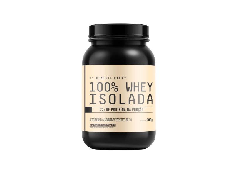 WHEY ISOLATE (900G) - CHOCOLATE - GENERIC LABS 