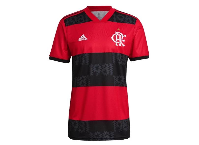 Camisa Torcedor Flamengo I 2021/22 Adidas