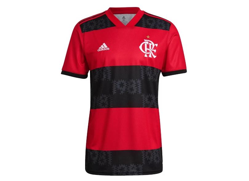 Camisa Torcedor Flamengo I 2021/22 Adidas com o Melhor Preço é no Zoom