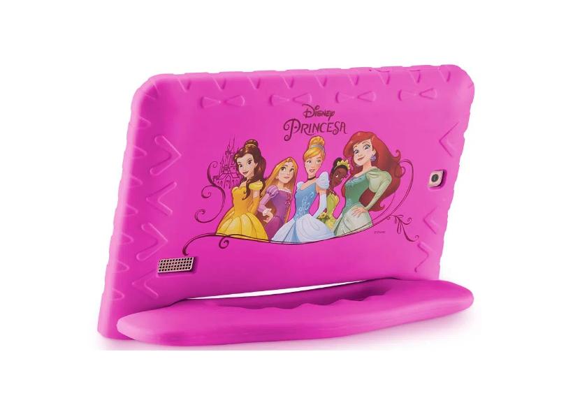 Tablet Multilaser Quad Core 16.0 GB LCD 7.0 " Android 8.0 (Oreo) 2.0 MP Disney Princesas Plus NB308