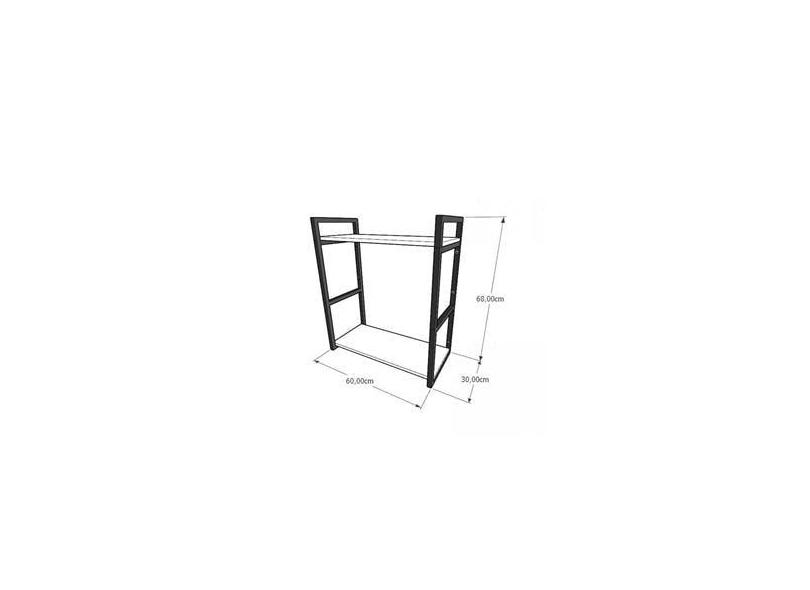 Rack Prateleiras 30cm Osb Indb10osbrk com o Melhor Preço é no Zoom