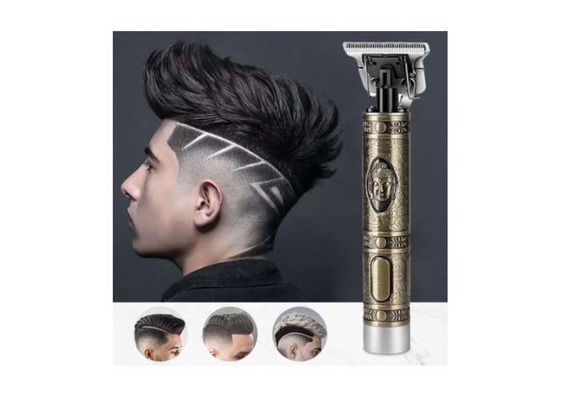 Maquina de Cortar Cabelo Acabamento Profissional Sem fio Kemei KM-1974