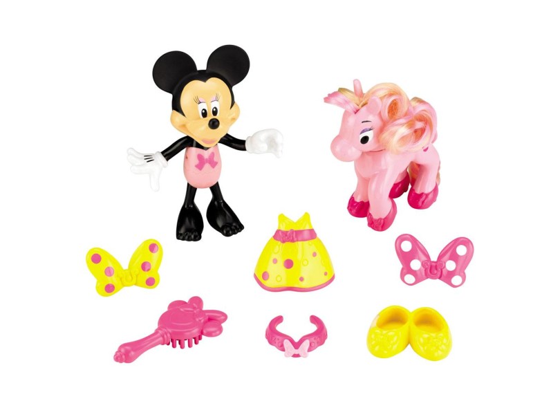Boneca Disney Minnie e Amigo Pônei Mattel
