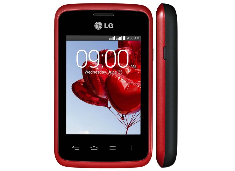 Smartphone LG L20 D107 3 Chips 4GB Android 4.4 (Kit Kat) 3G Wi-Fi