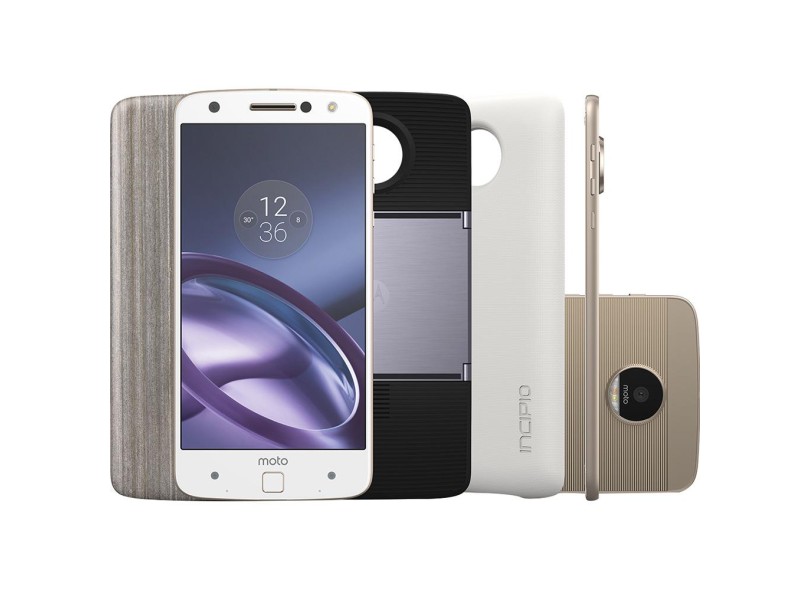 Smartphone Motorola Moto Z Z Power & Projector Edition 64GB XT1650-03 13,0 MP 2 Chips Android 6.0 (Marshmallow) 3G 4G Wi-Fi