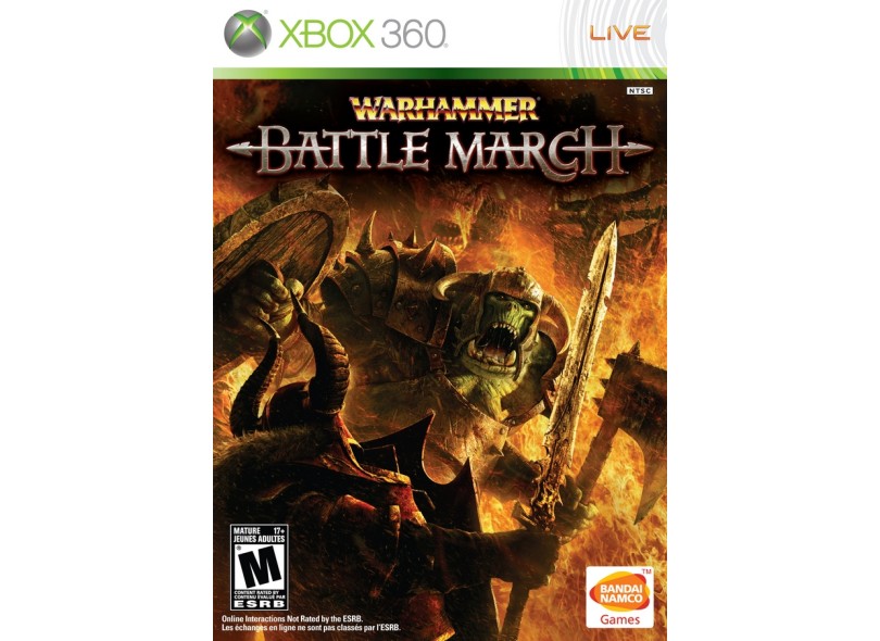 Jogo Warhammer Batlle March Bandai Namco Xbox 360