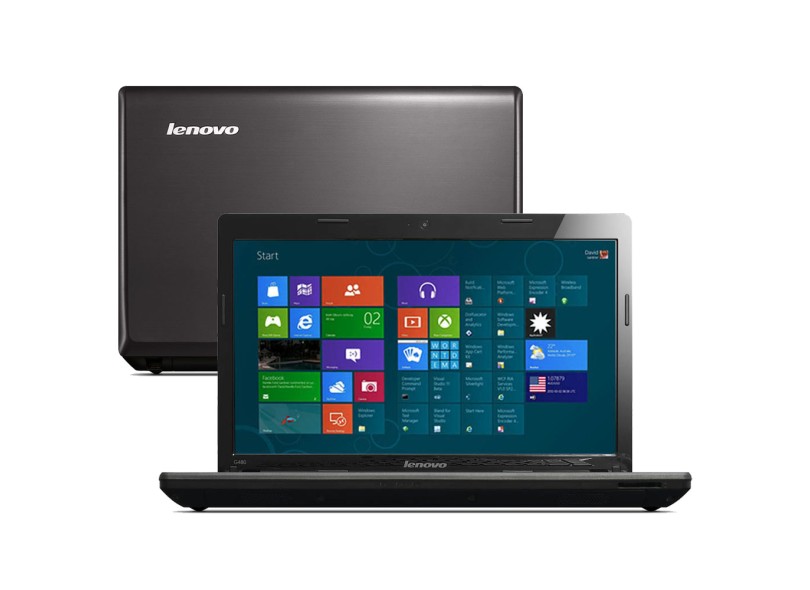 Notebook Lenovo Intel Core i3 2328M 2ª Geração 4 GB 750 GB LED 14" Windows 8