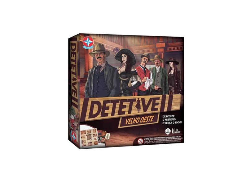 Jogo De Tabuleiro Detetive A Partir De 8anos - Faz a Boa!