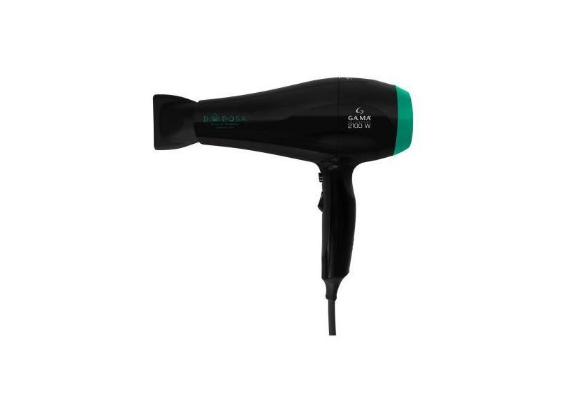 Secador De Cabelo Gama Italy Ceramic Íon Preto - E Verde 2100W 2 Veloc