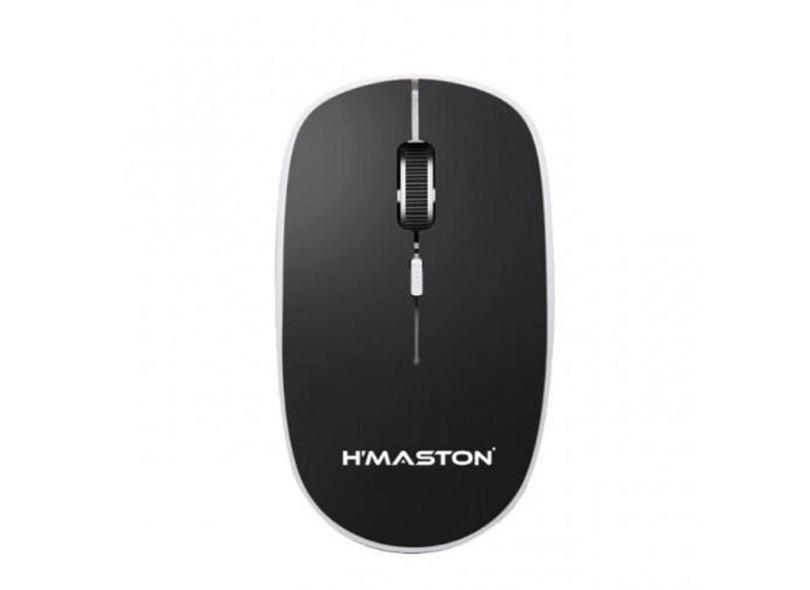 Mouse Silencioso Sem Fio H`Maston E-1600