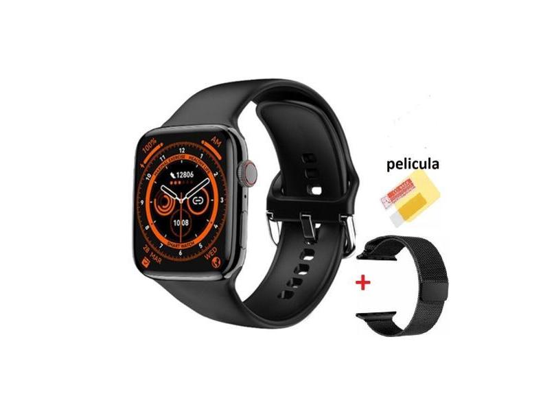 Relogio Smartwatch Dt8 Max Faz Recebe Chamadas Nfc Gps Musica Baixa Fo