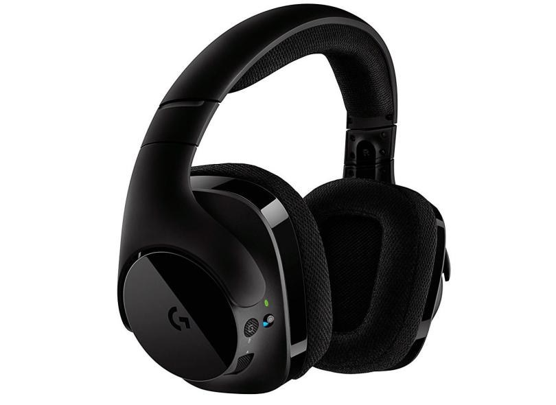 Headset Gamer Wireless com Microfone Logitech G533