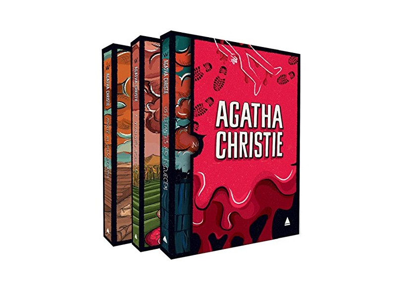 Box Coleção Agatha Christie: Os Elefantes não Esquecem, A Mansão Hollow, Morte na Mesopotâmia - Agatha Christie - 9788520938348